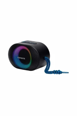 Aiwa Bluetooth-højttaler IPX6 med RGB-belysning