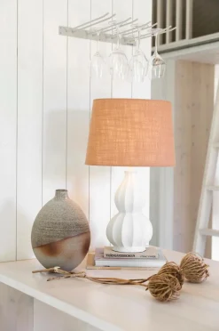Alde & Lind Lampeskærm Alice D35 oval Grain
