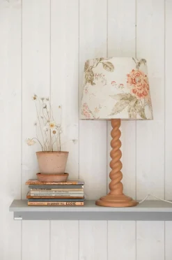 Alde & Lind Lampeskærm Alice D27 oval Flower
