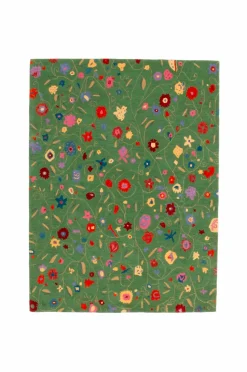 Bargi Uldtæppe Botanica Grøn 170x230
