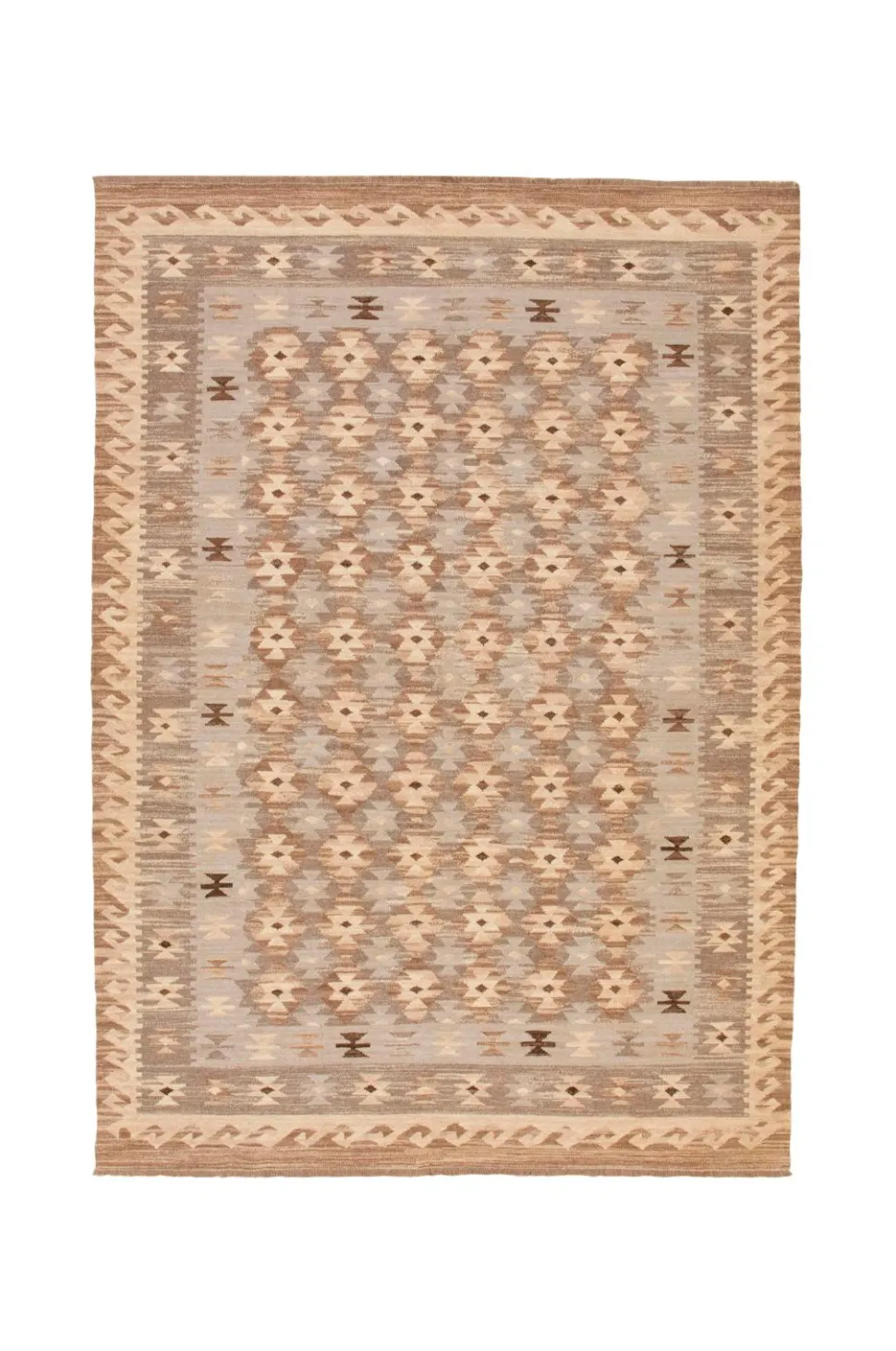 Bargi Uldtæppe Kilim Raw 205x291 cm