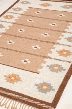 Bargi Uldtæppe Röllakan Beige 202x301