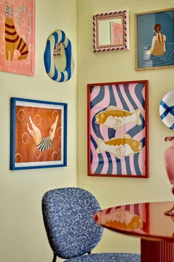 Bloomingville Svela Illustration m/ramme