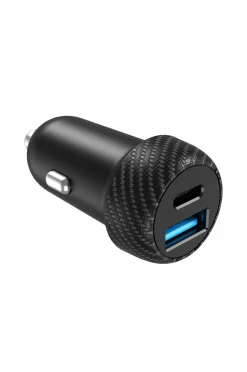 Celly Biloplader 1xusb-c PD 1xusb-a 45w