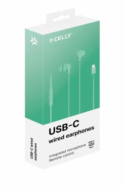 Celly Kabel til hovedtelefoner i øret USB-C UP1600