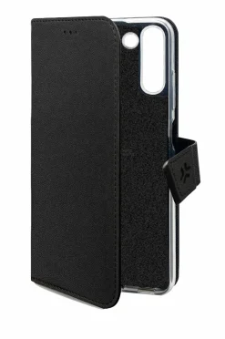 Celly Tegnebogetui Wally Wallet Case Galaxy S25+ Sort