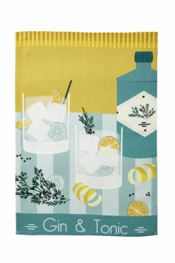 Coucke Køkkenhåndklæde Gin & Tonic 50x75 cm
