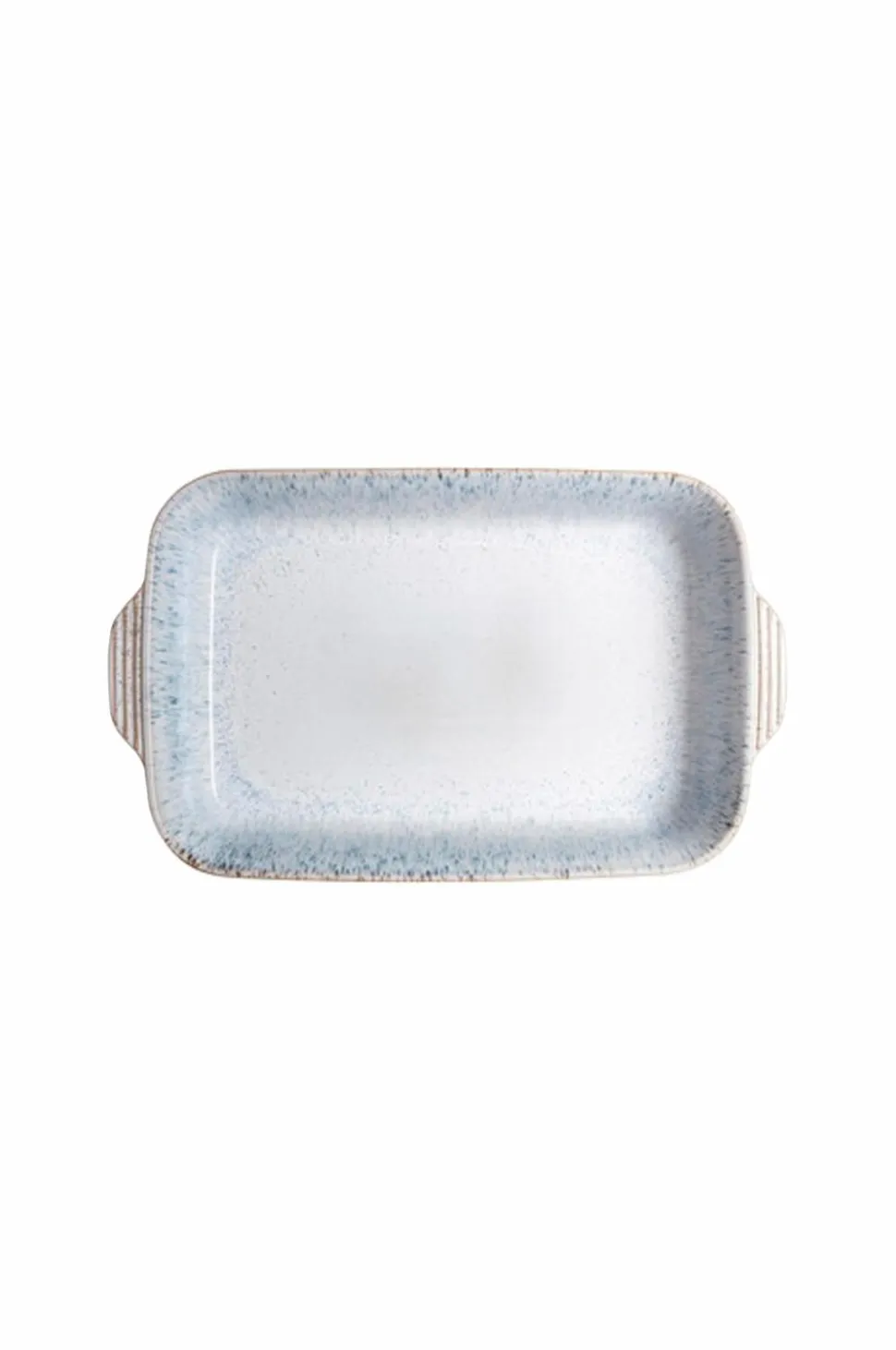 Denby Ovnfad Kiln Blue stort rektangulært