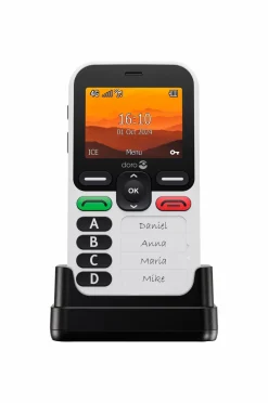 Doro Uro Leva X10 Hvid/sort