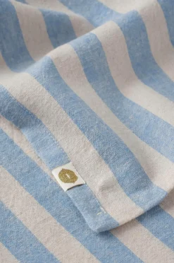 Ellos Home Dug Elly Classic Stripe i genanvendt halvlinned