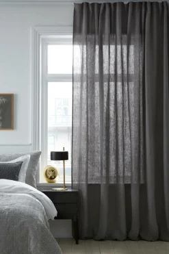 Ellos Home Gardinlængde med rynkebånd Pembroke Wide i hør, 1-stk