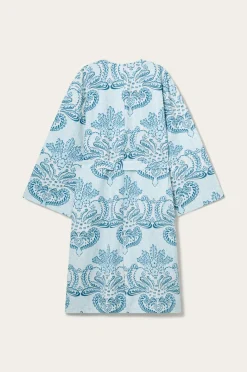 Ellos Home Kimono Juliett Medallion i vasket bomuld