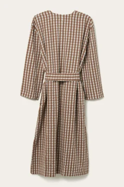 Ellos Home Kimono Nell Check Kimono