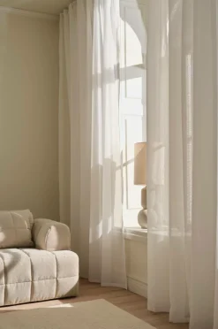 Ellos Home KIRA skræddersyet gennemsigtigt gardin