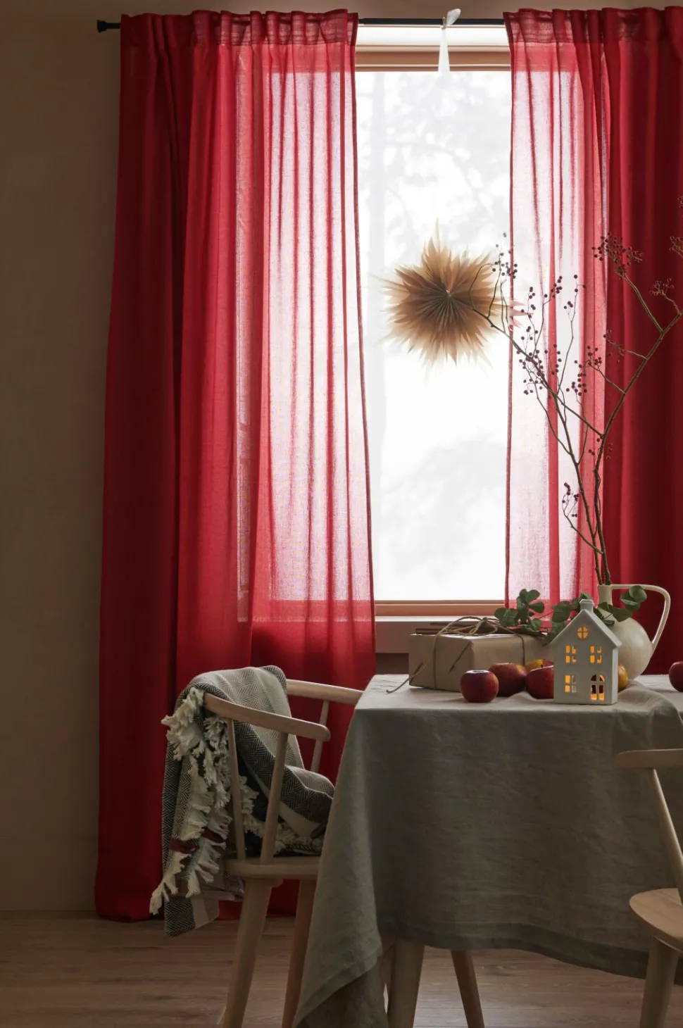 Ellos Home Multibåndsgardin Lovisa 2-pak