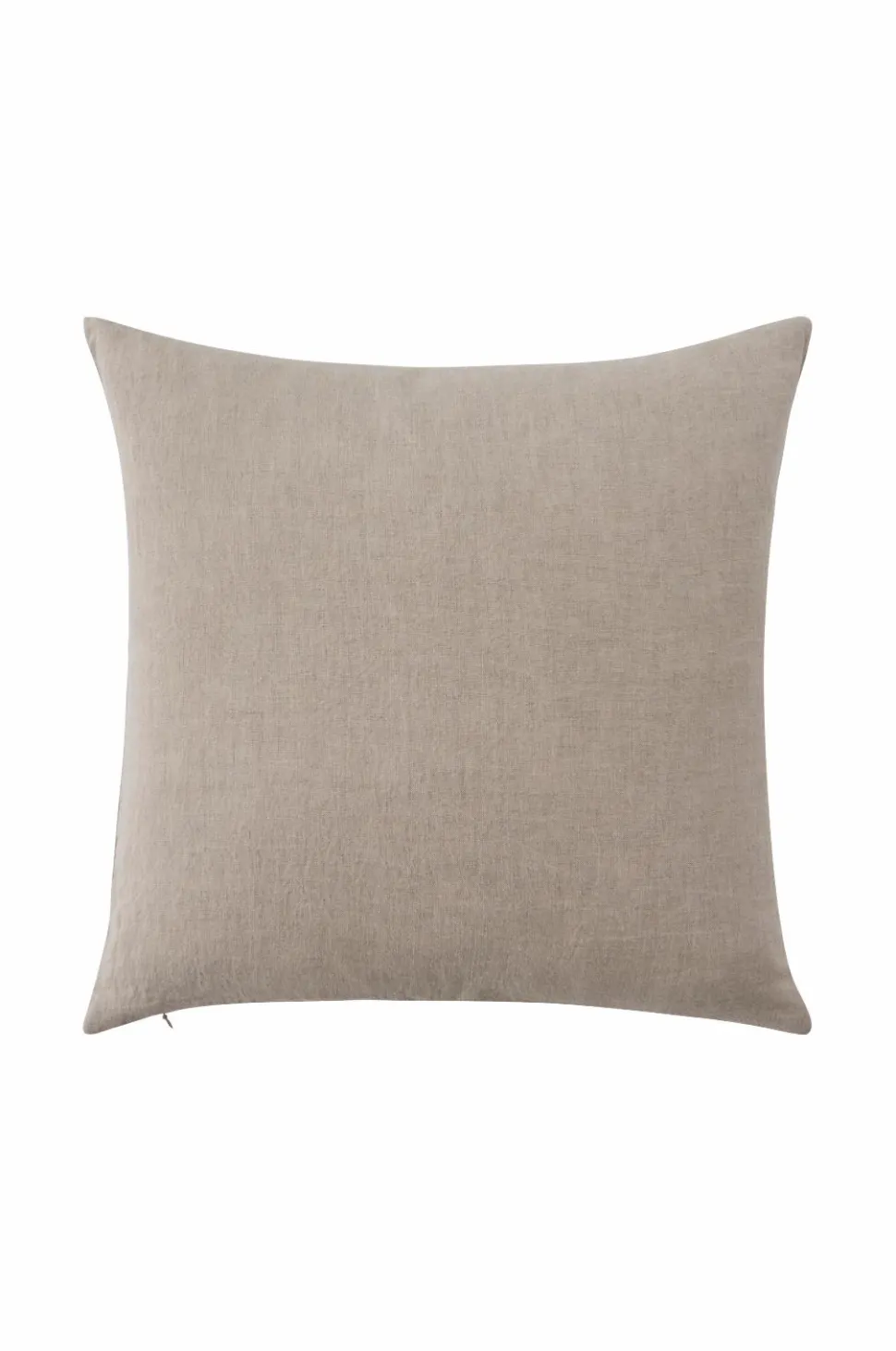 Ellos Home Pudebetræk Candice Zip i vasket hør 50x50 cm