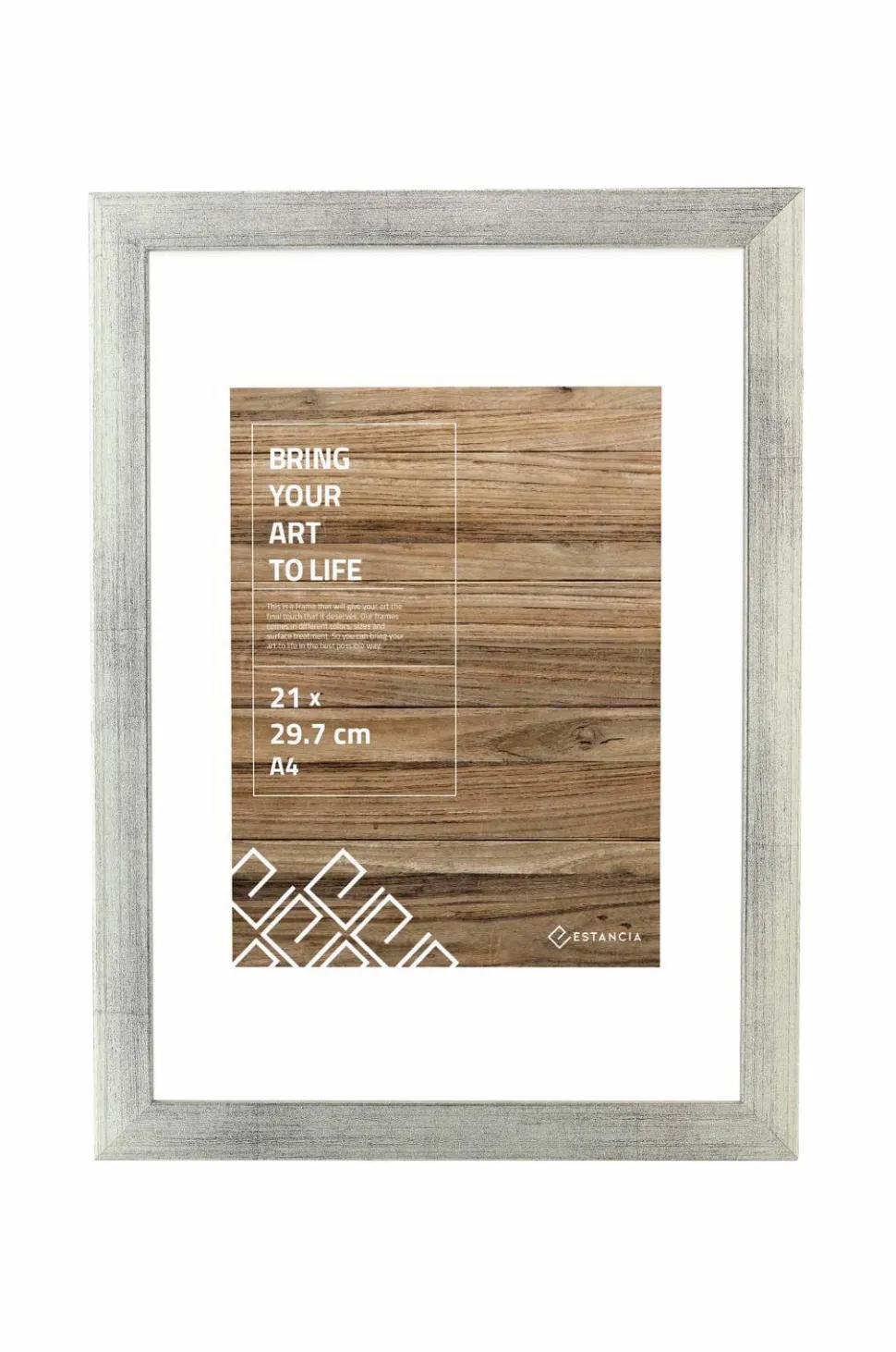Ellos Home Ramme Stilren med plexiglas.