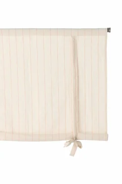 Ellos Home Roll up-gardin Elly Thin Stripe Rollup i genanvendt halvlinned