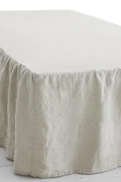 Ellos Home Sengekappe Candice i vasket hør 45 cm