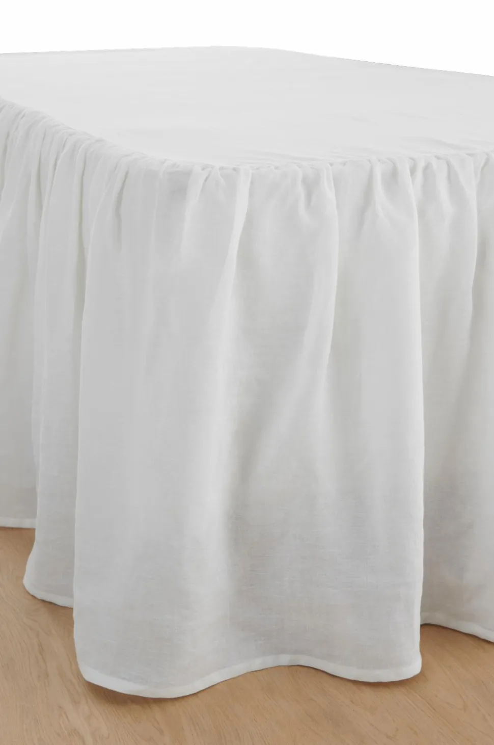 Ellos Home Sengekappe Candice i vasket hør 60 cm