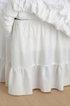 Ellos Home Sengekappe Juliette Giant i vasket bomuld 52 cm