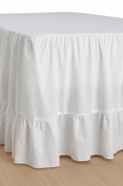 Ellos Home Sengekappe Juliette Giant i vasket bomuld 52 cm
