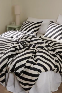 Ellos Home Sengesæt Diagonal Stripe i bomuld 2 dele