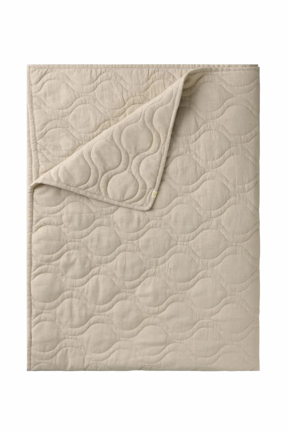 Ellos Home Sengetæppe Elly Quilted i genanvendt halvlinned