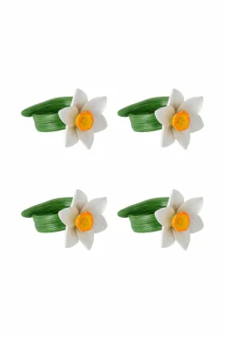 Ellos Home Servietringe Lily 4-pak