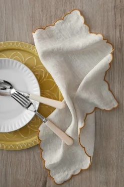 Ellos Home Servietter Malva Scallop 40x40 cm 2-pak