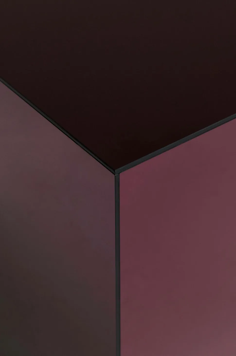Ellos Home Sidebord Kube med spejlglas