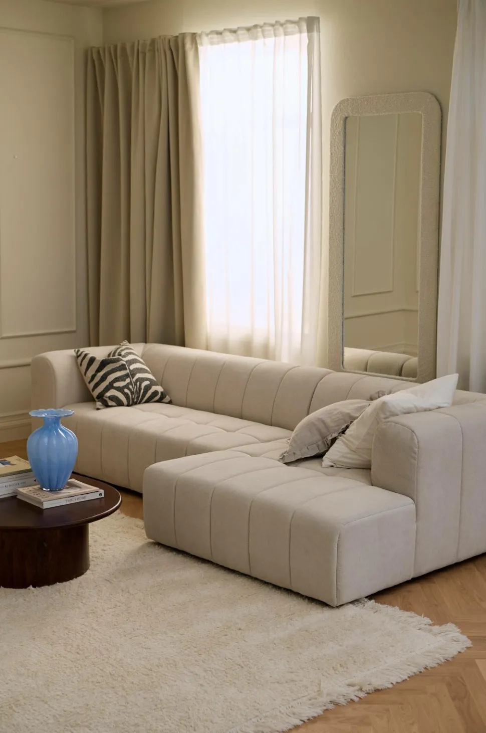 Ellos Home Sofa Corvetta 4-personers med Chaiselong