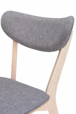Ellos Home Spisegruppe Ridney med 1 bord + 4 stole med polstring