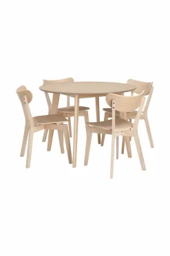 Ellos Home Spisegruppe Ridney med 1 bord + 4 stole