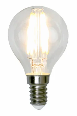 Globen Lighting Pære E14 LED Filament Globe Klar 4,2 W