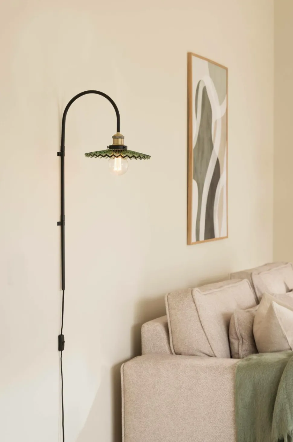 Globen Lighting Væglampe Cobbler 75
