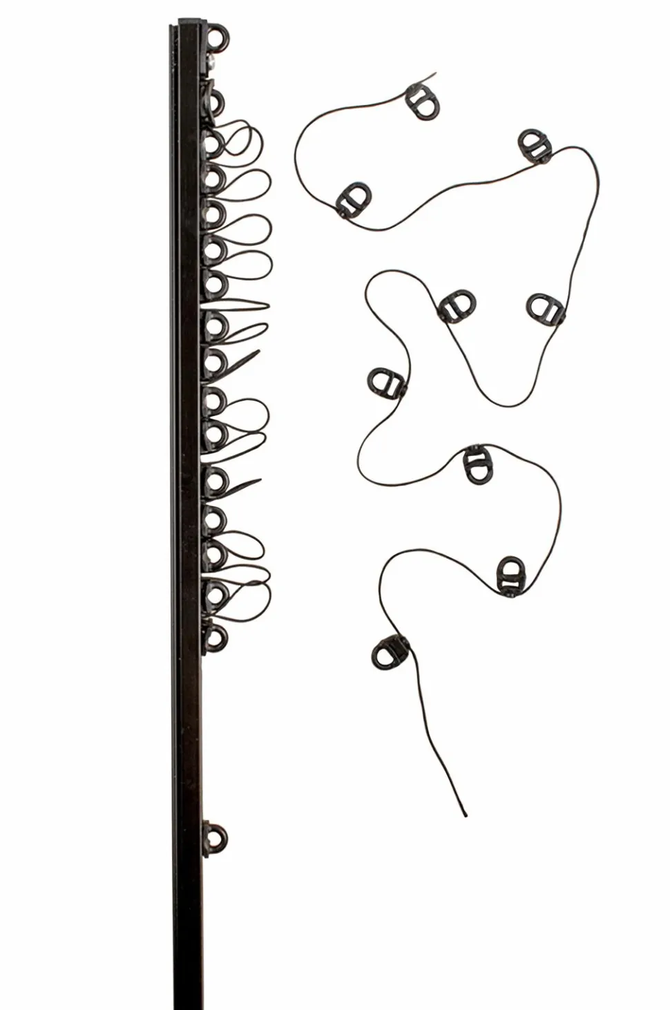 Hasta Gardinskinne U Wave 200 cm