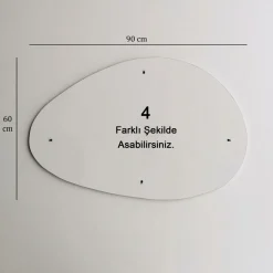 Homitis Spejl Porto 60 x 90 cm