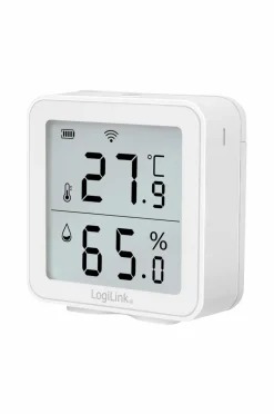 LogiLink Smart temperatur- og fugtighedssensor Wifi Tuya