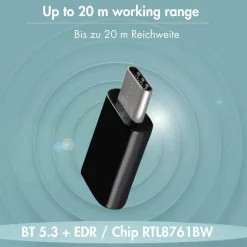 LogiLink USB-adapter med bluetooth
