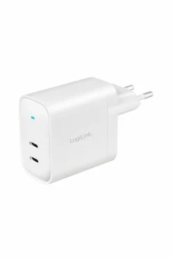 LogiLink USB-oplader 2 x USB-C PD 40W