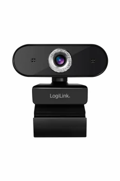 LogiLink Webkamera HD 1080p med indbygget mikrofon