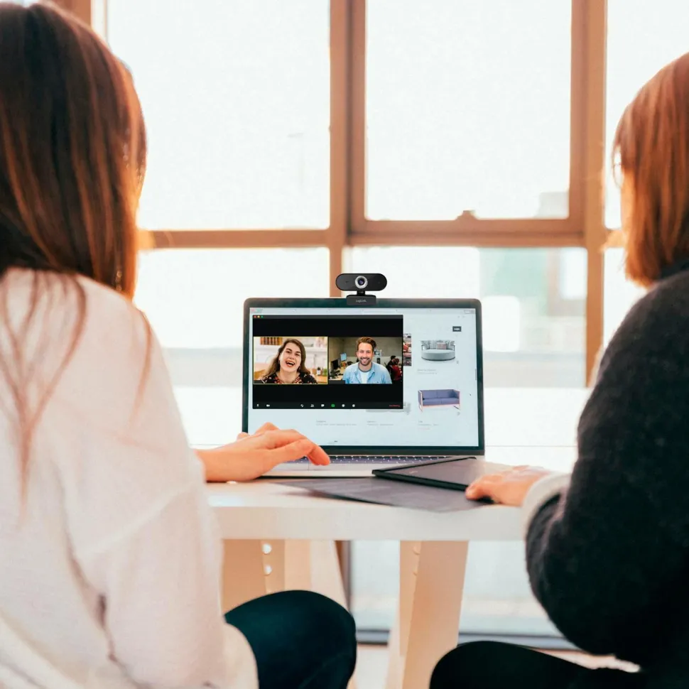 LogiLink Webkamera HD 1080p med indbygget mikrofon