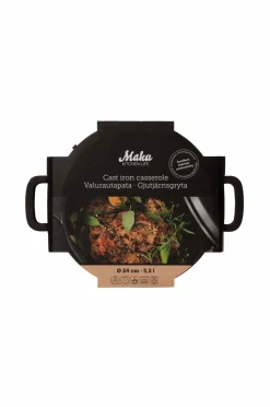 Maku Kitchen Life Støbejernsgryde 5,2 L