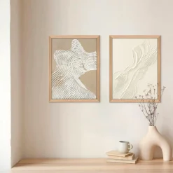 Malerifabrikken Beige Heritage / 30x40 Cm / Egetræsramme