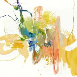 Malerifabrikken Confidential Yellow / Blandet maleri / 100 X 100 cm