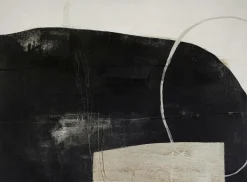 Malerifabrikken Design Maleri / Sort Of Stone / 120x90 Cm