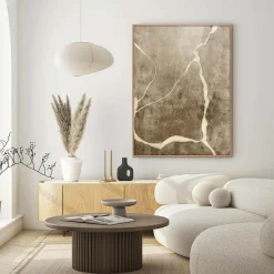 Malerifabrikken Design Painting / Vibranium / 90x120 Cm / Egetræsramme