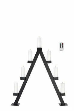 Markslöjd Lysestage Arbor 7L Batteridrevet