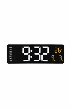 NeXtime Vægur Super Digi Digital 39 cm Sort